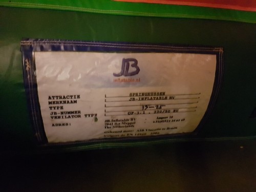 Springkussen Jungle Leeuw overdekt